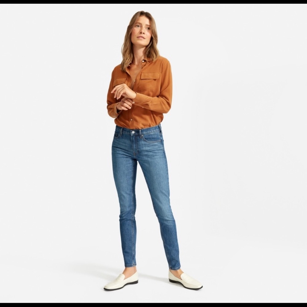 Everlane The Mid-Rise Skinny Jean